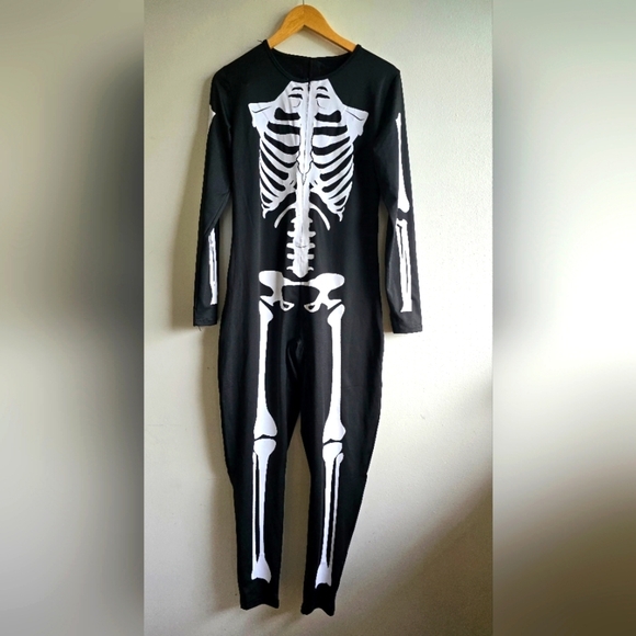 Tipsy Elves, Skeleton Bodysuit Costume, Black/White, Size X- Large -$79.95 - Picture 7 of 15